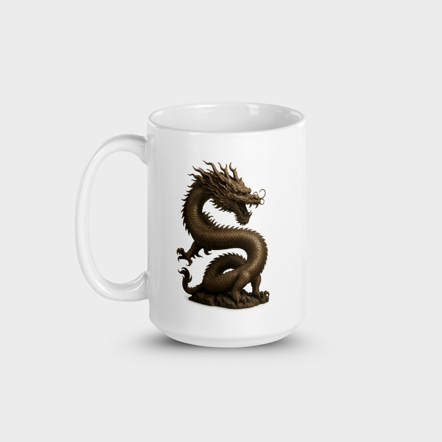 Dragon - White Glossy Mug