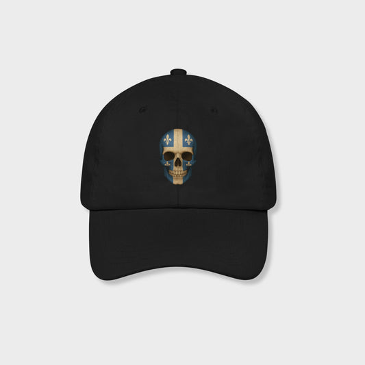 Quebec Flag Skull - Unisex Hat