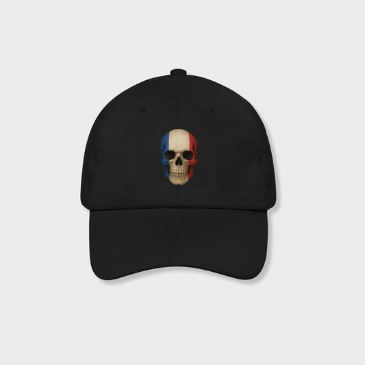 French Flag Skull - Unisex Hat