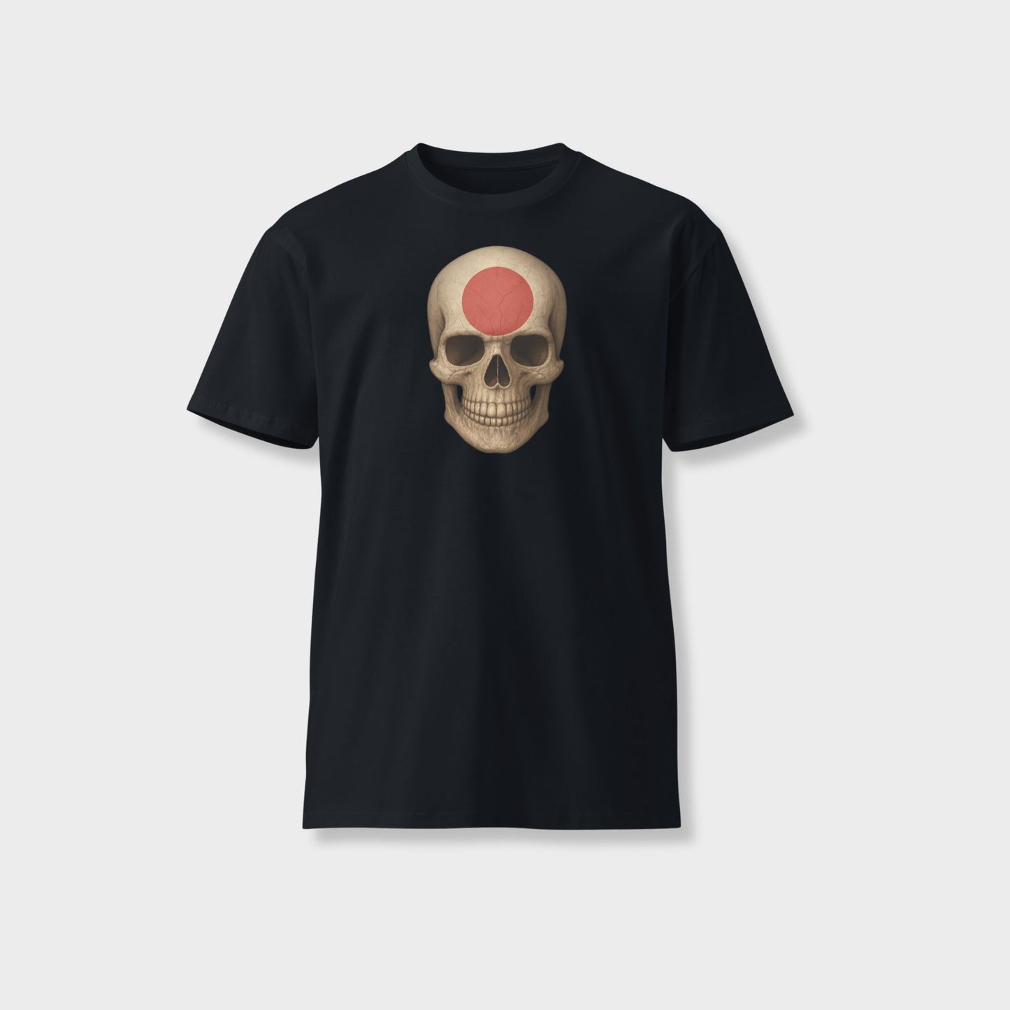 Japanese Flag Skull - Unisex Premium T-Shirt