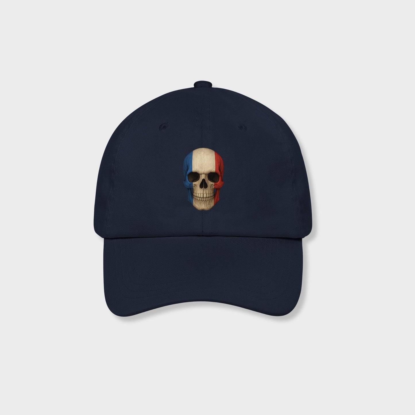 French Flag Skull - Unisex Hat
