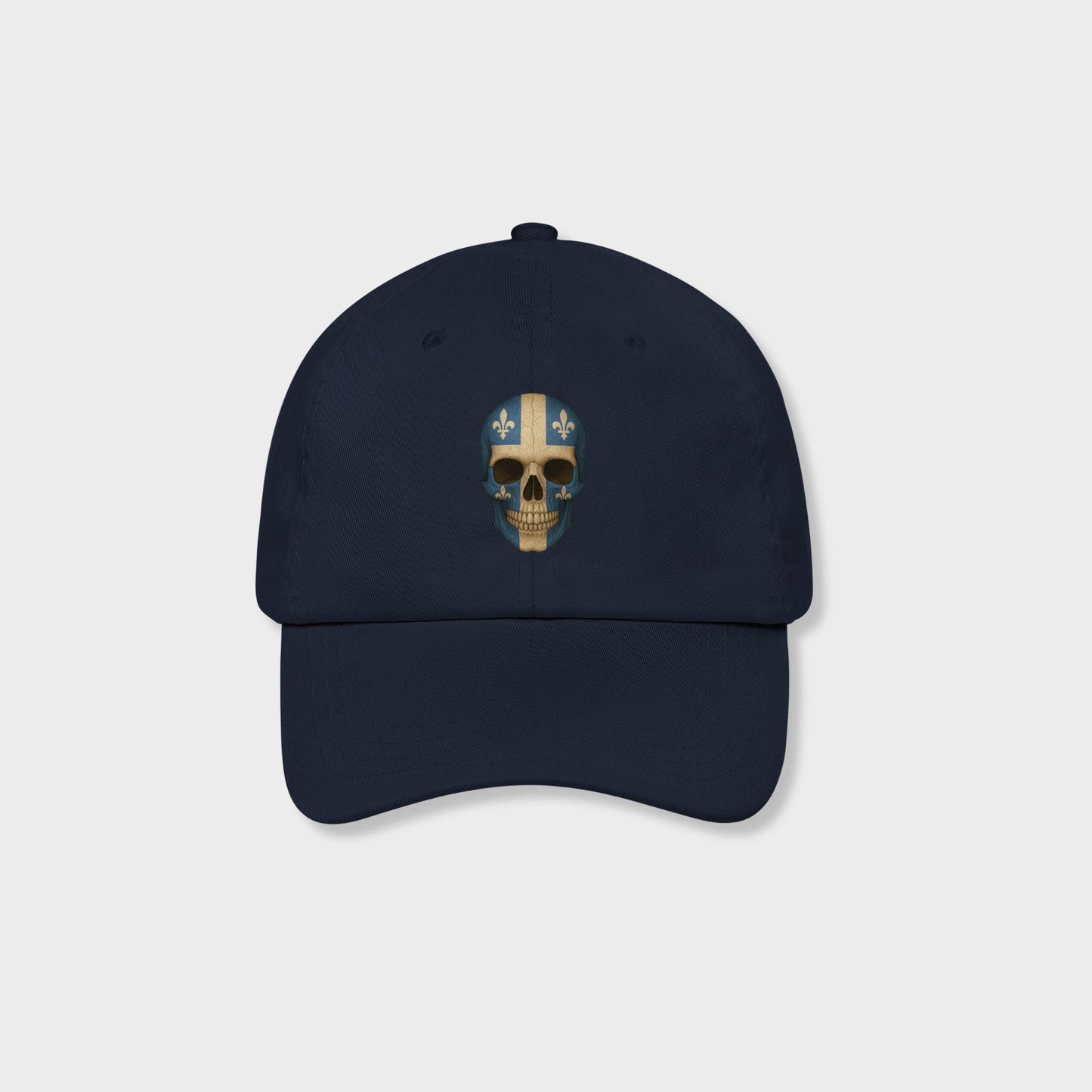 Quebec Flag Skull - Unisex Hat